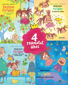 Printsess Pisitriinu 4 raamatu komplekt